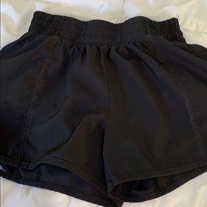 black shorts- lululemon look-a-likes